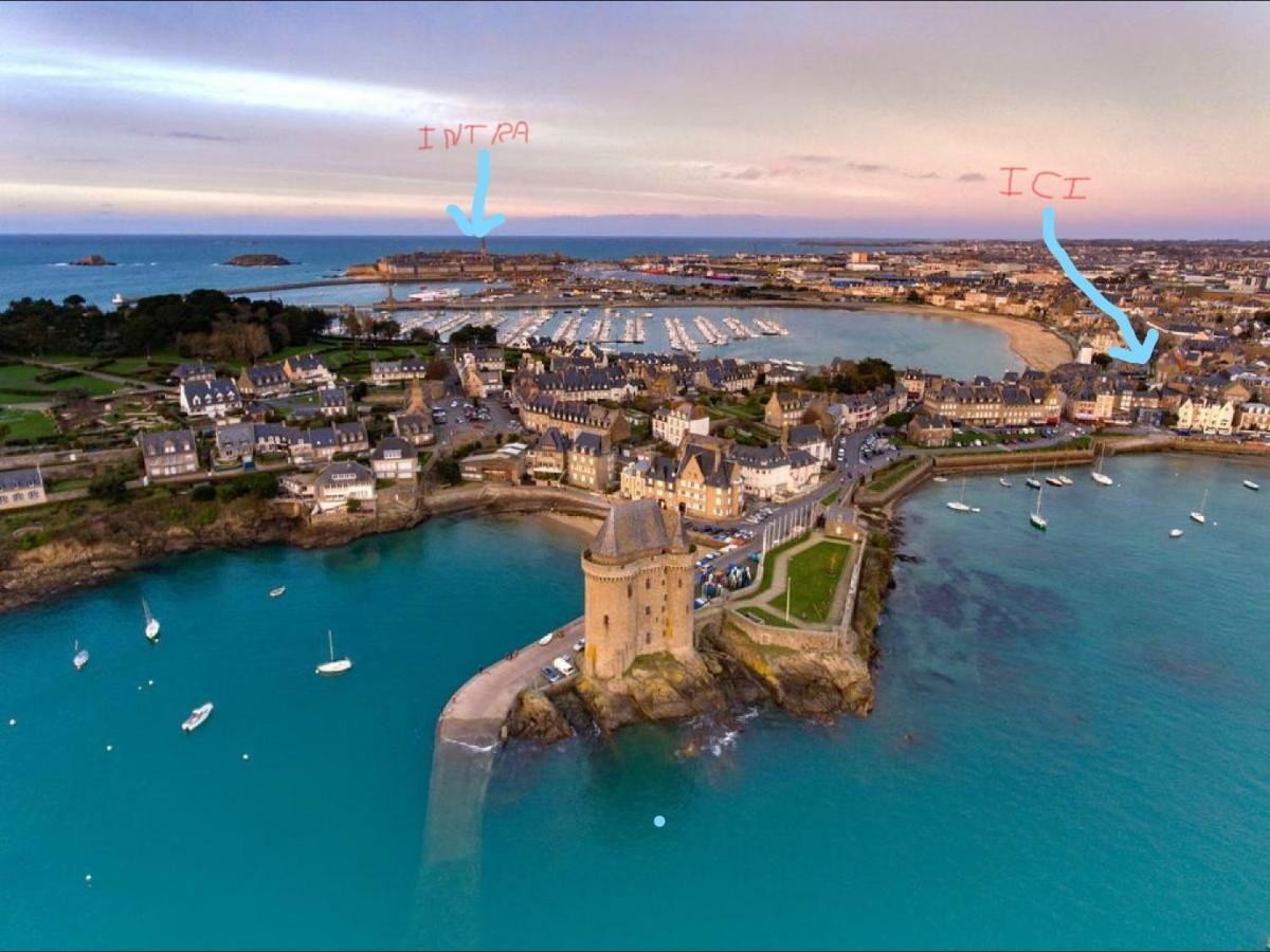 Grand Studio Bord De Mer Saint-Malo Extérieur photo